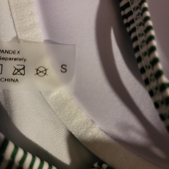 NWT SUPER HOT PUSH UP STRIPED SKINNY SLIMMING SWIM BATHING SUIT - Picture 6 of 6